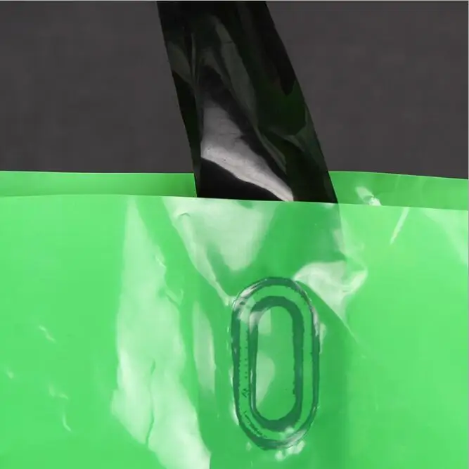 30 шт. цветные пластиковые пакеты с ручкой для упаковки одежды | Дом и сад