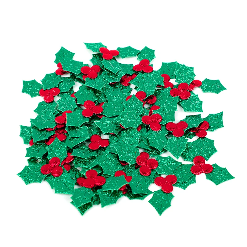 50 шт. искусственные листья Падуба рождественские украшения для дома