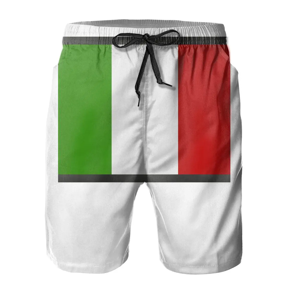 

Male Shorts Beach R333 Breathable Quick Dry Funny Noveltybasketball Italian Flag(1)