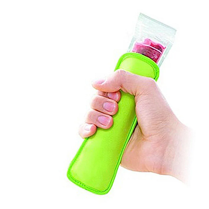 Цветной держатель для мороженого Ледяной полюс морозильной камеры защитный