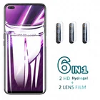 Взрывозащищенный гидрогель с обмоткой эластичной пленкой, Экран высококачественный защитный чехол для OPPO Realme 6Pro 6 7 8 Pro 7i Global 7 5g полноэкранная плёнка Камера объектив Стекло