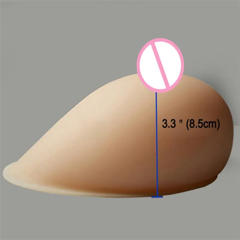 2020 1600g Realistic Silicone Breast Forms For Crossdresser Transvestite Drag Queen Fake Boobs Mastectomy Health Enhancer