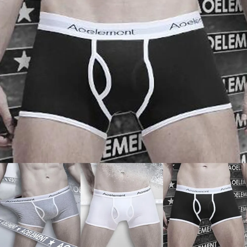 

New Mens Comfortable Underwear Boxer Sexy Briefs Shorts Panties M100 Men's Boxer Briefs Underwear Sexy Briefs
