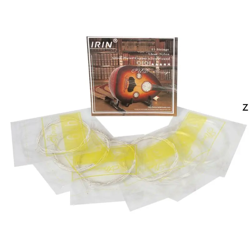 Oud String Ближний Восток Lute 11 нейлон посеребренный O101 022 041|Деревянные музыкальные