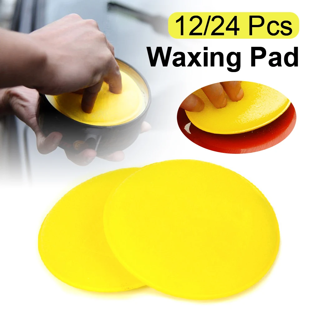 Car Foam Sponge Wax Applicator Cleaning Detailing Pads Soft Accessories Dust Remove Auto Care Polishing Pad | Автомобили и