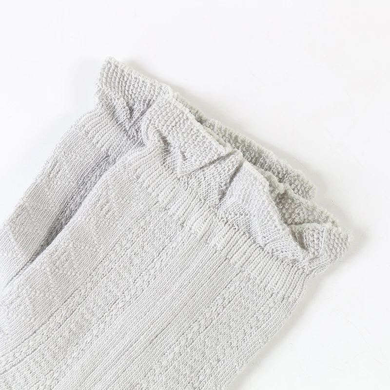DONG AI/модные мягкие хлопковые женские носки с кружевными оборками весенние милые