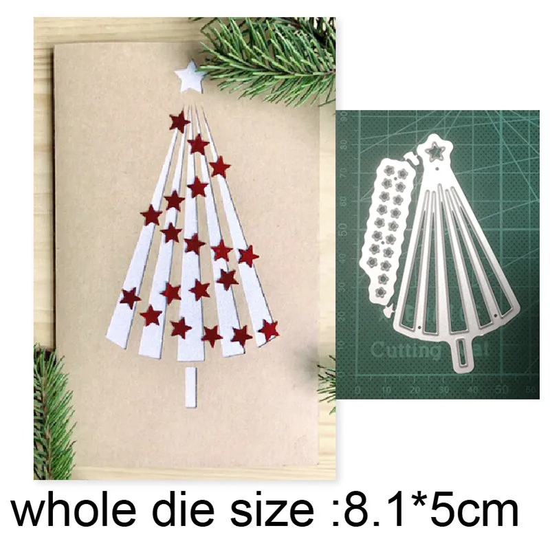 

Craft dies Christmas Tree Umbrella Metal Cutting Dies Stencils dies DIY Scrapbooking dies Paper Craft Embossing Die Cut New 2021
