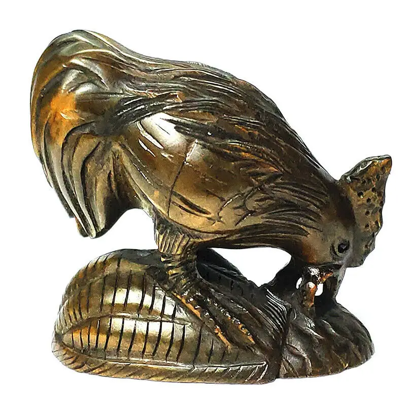 

Y7317 : 2 "ручная резьба, японский петух Netsuke из бокса