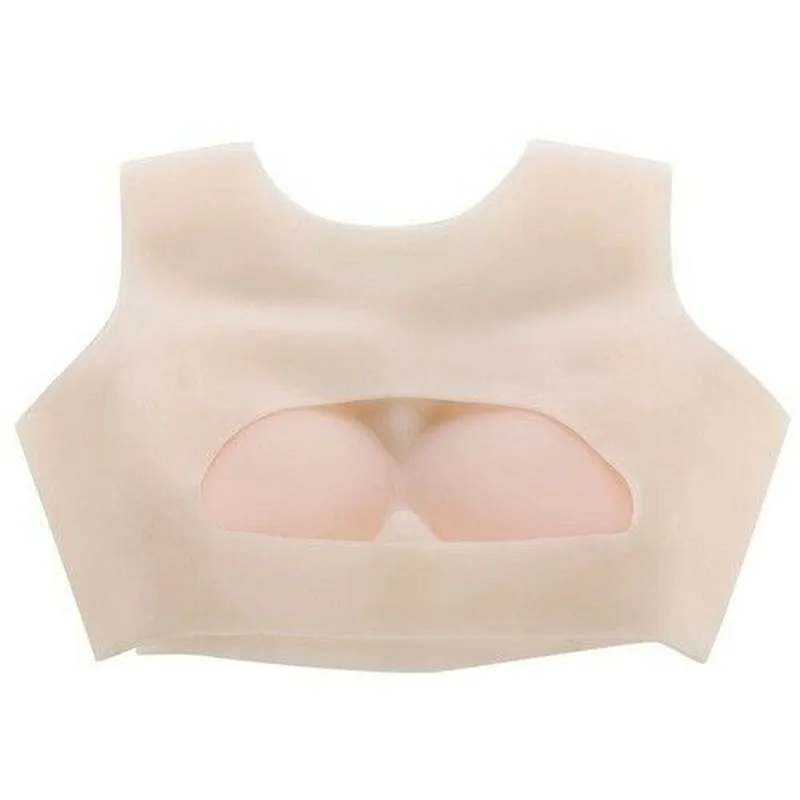 New Half Body Silicone Breast Forms Drag Queen Realistic Boobs CD Enhancer Cosplay Transgender Queen Transvestite Mastectomy Bra