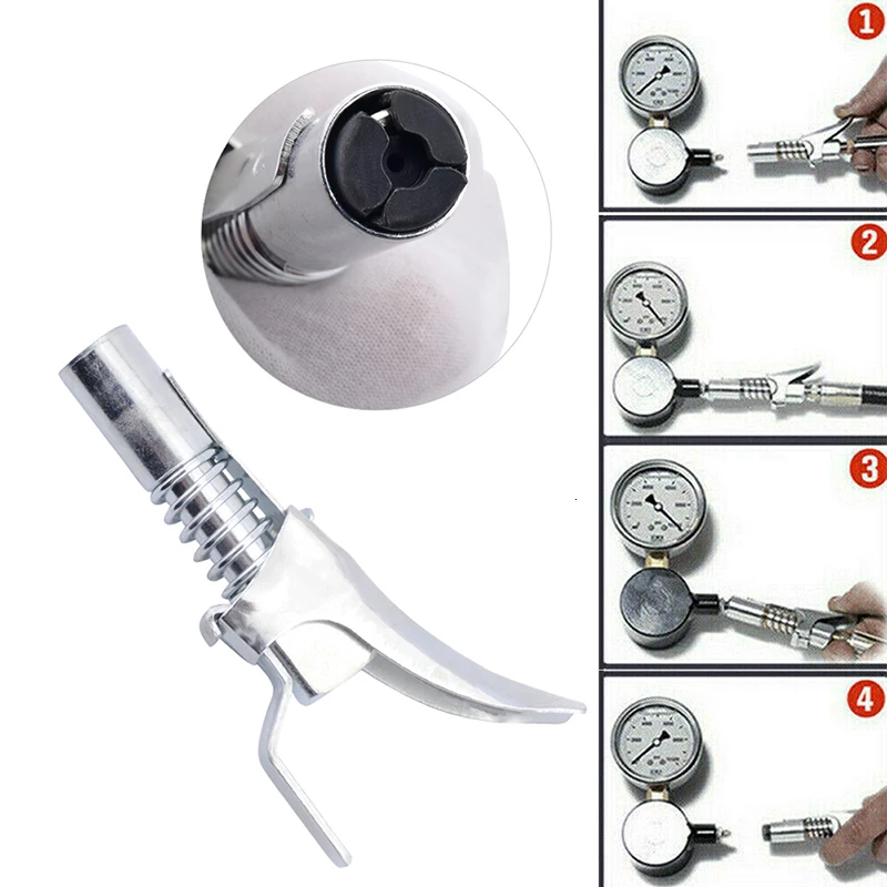 Сверхмощный быстроразъемный смазочный пистолет SPEEDWOW 1/8 дюйма NPT соединитель для