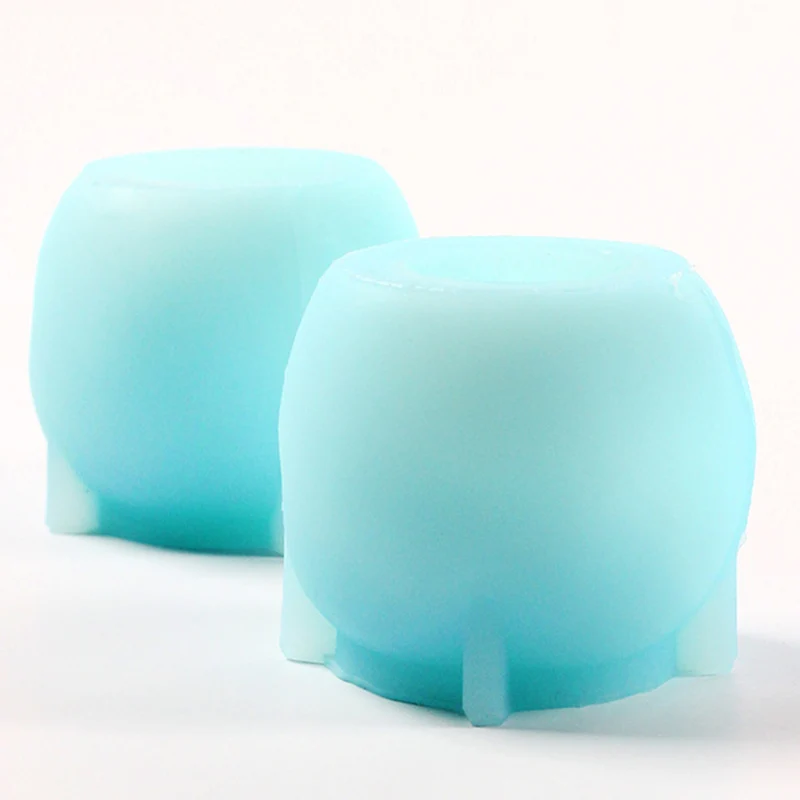 3D силиконовые розового Форма кубики льда прессформы для коктейлей напиток со