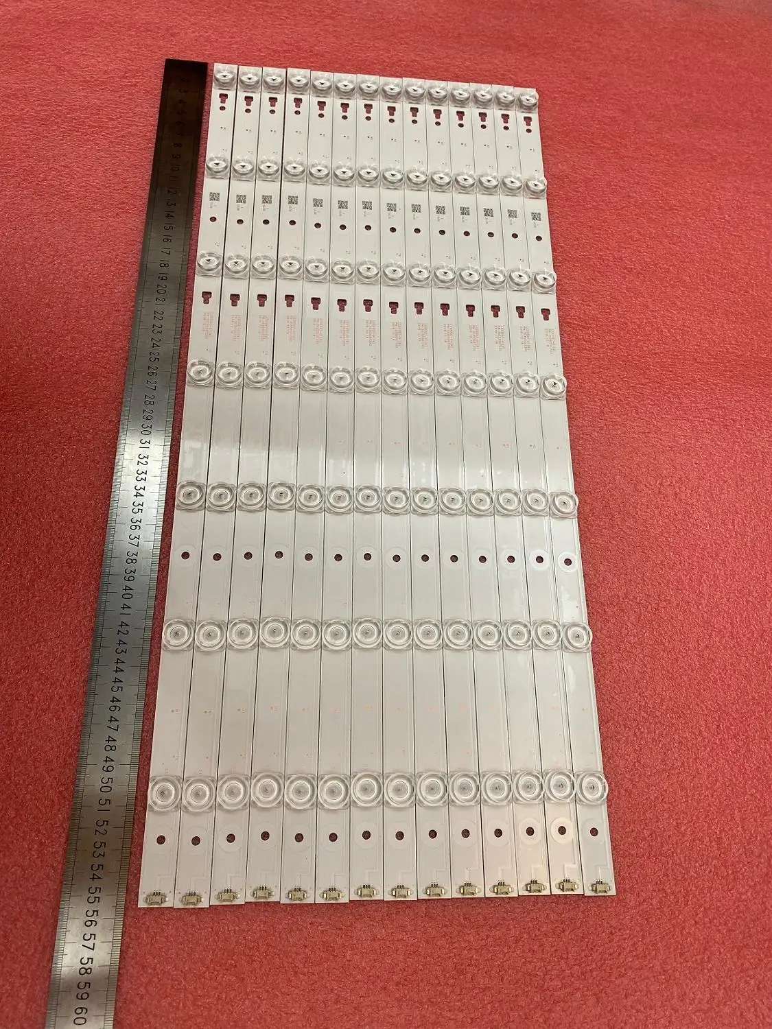 Новый комплект 14 шт. 7 светодиодных лент для подсветки светодисветодиодный 55D0 LED