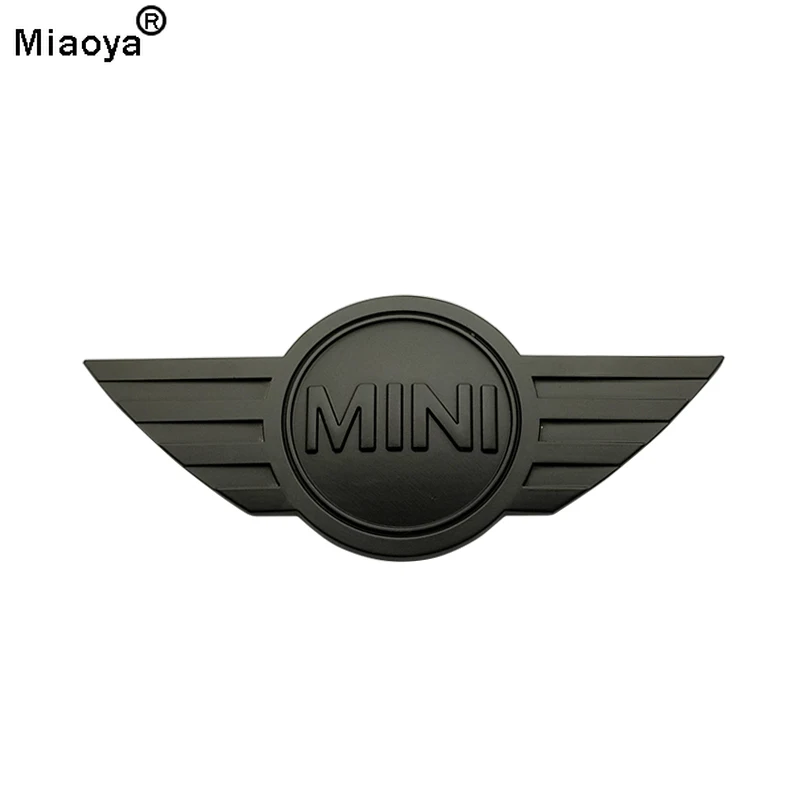 

Miaoya Car Styling carbon fiber 3D Metal Stickers Emblem Badge For Mini Cooper One S R50 R53 R56 R60 F55 F56 R57 R58 R59 R60