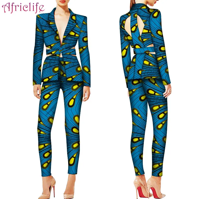 Пикантные костюмы с блейзером для офисных леди большая ткань украшение на