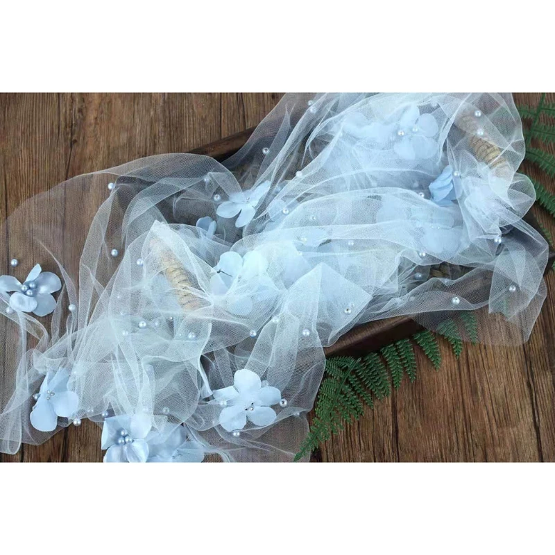 Tela de utiler&iacute;a de fondo para fotograf&iacute;a de beb&eacute;, accesorio multiusos, Ideal para artesan&iacute;a manual, almohada, cortina, mu&ntilde;ecas, trajes exquisitos-3