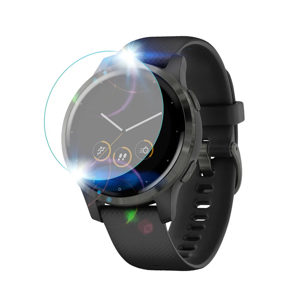 3 шт. закаленное стекло Защита экрана для Garmin Vivoactive 4 4S Смарт-часы прозрачная