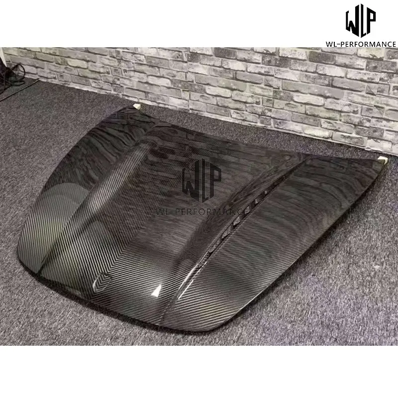 Высококачественные чехлы на передние капоты двигателя из углеродного волокна 971