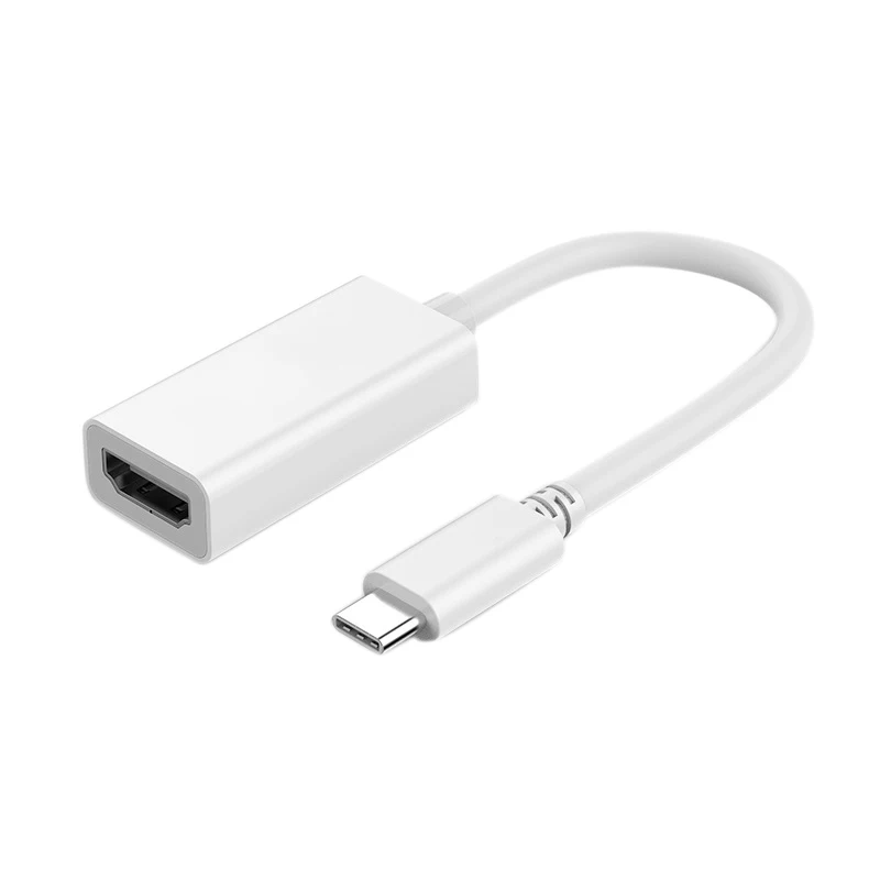 Usb C к Hdmi адаптер 3 1 type 4K конвертер совместим с Mas Os/Win7 8 10 Xp Plug and Play| |