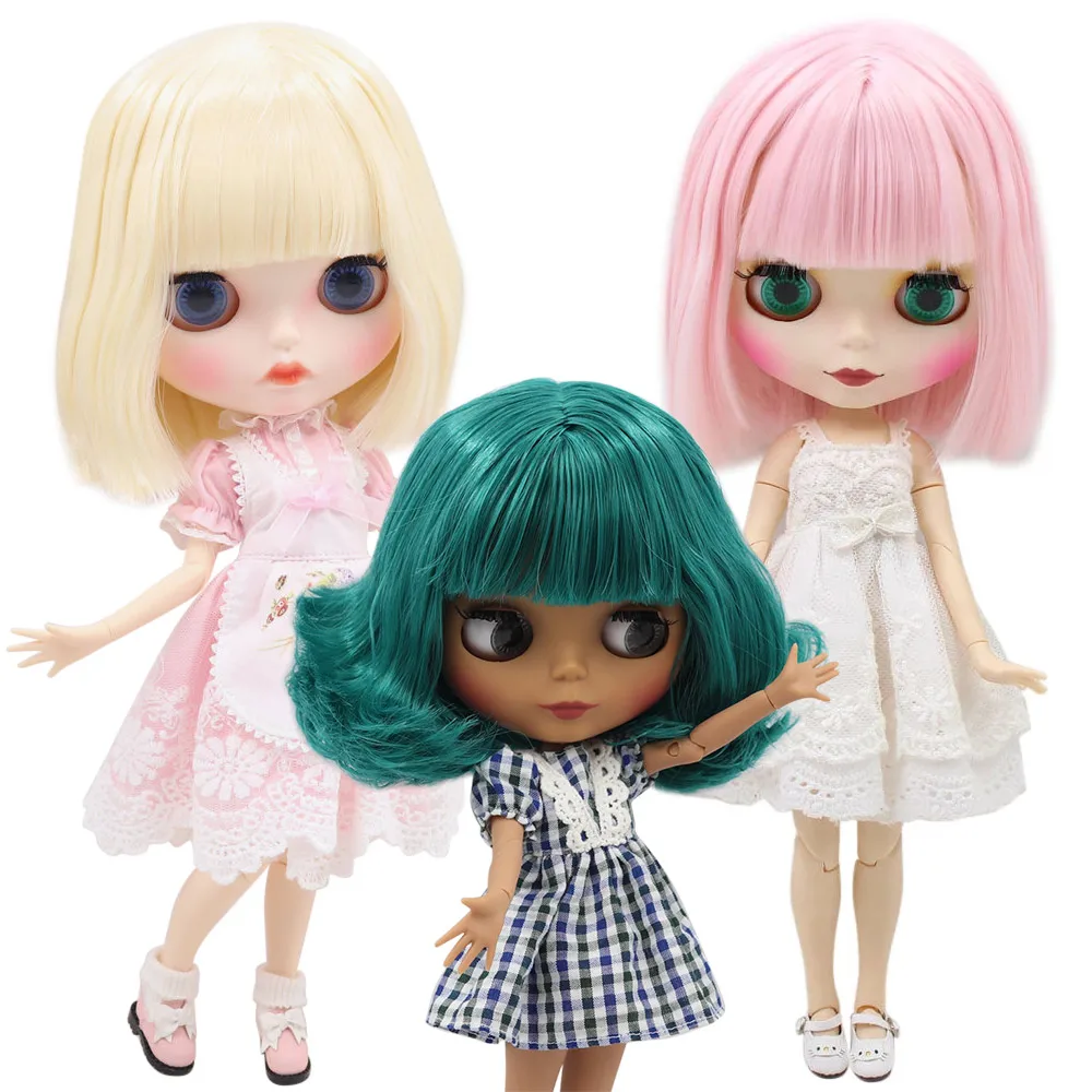 

ICY DBS Blyth doll Bob hair Matte face joint body 1/6 BJD toy gift ob24 anime