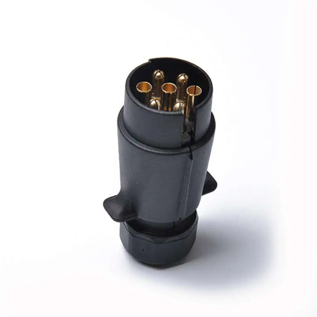 

Круглый 7-контактный адаптер светильник прицепа лодки с защитой от погоды