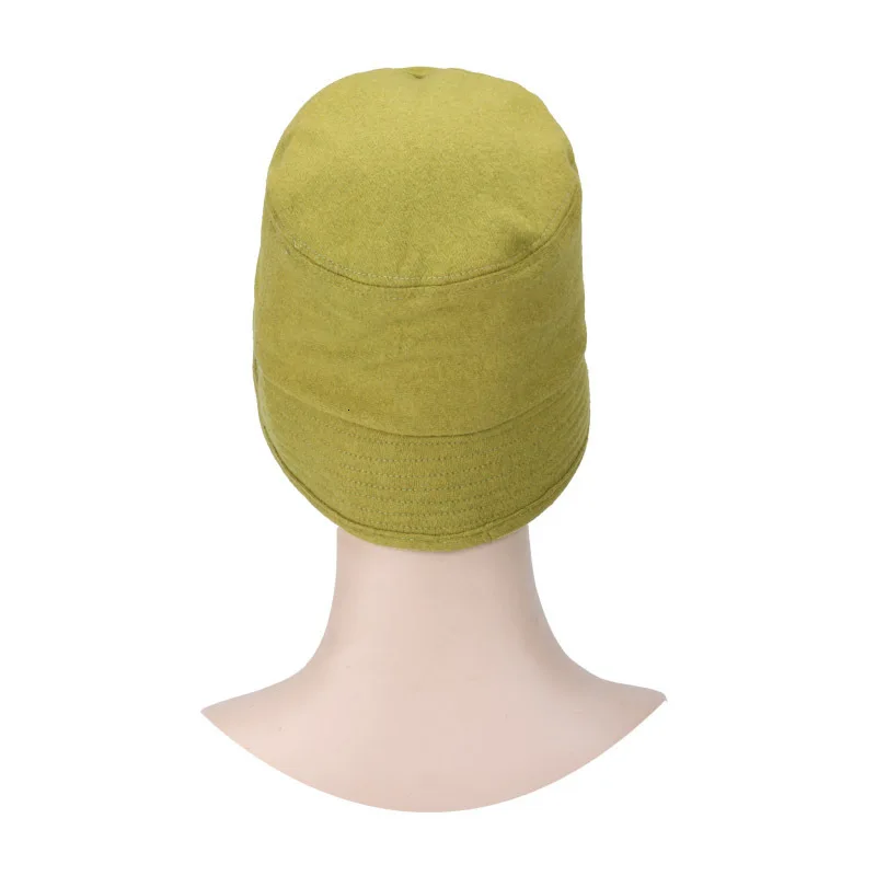 Шляпа Женская Солнцезащитная из шерсти модная Ультралегкая шапка с плоским