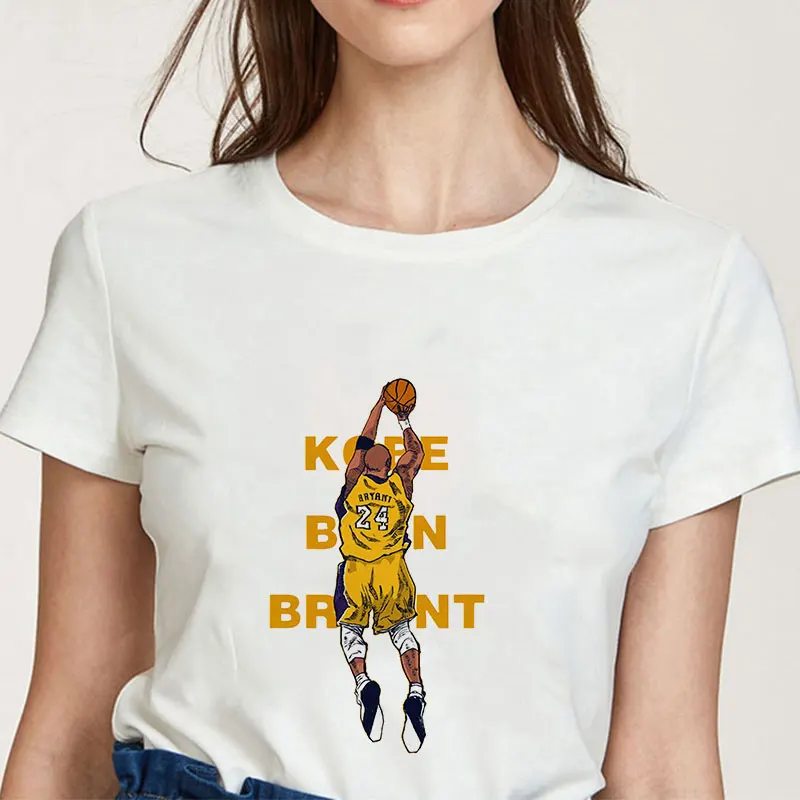 Kobe Bryant RIP 1979 2020 футболка с принтом для женщин летняя коротким рукавом женская