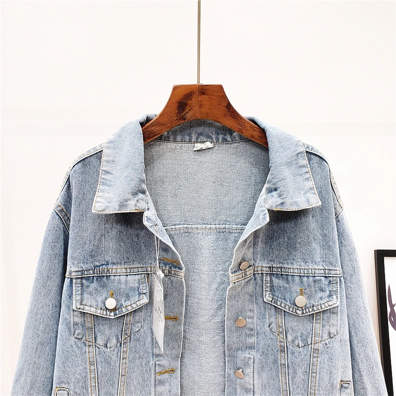 Новые 2021 весенние вареные в винтажном стиле размера плюс на спине принт граффити