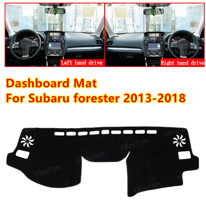 

For Subaru Forester xv 2013-2018 SG SH Anti-slip Car Dashboard Cover Mat Sun Shade Pad Instrument Panel Carpets Accessories