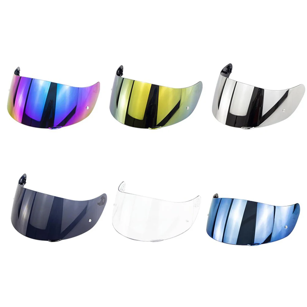 

Motorcycle Full Face Helmet Goggles Lens Visor with Pin Lock for AGV K1 K3SV K5