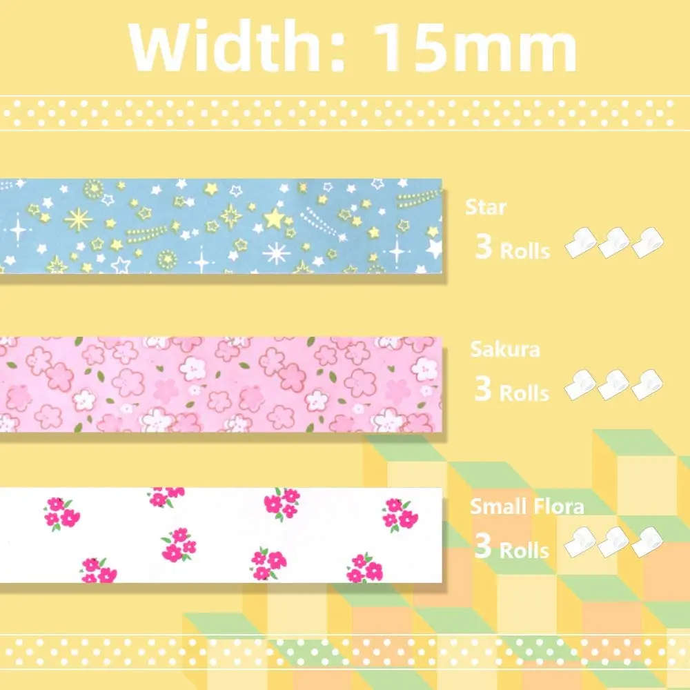 Маленькая бумага для этикеток Phomemo M02S термонаклейка с узором принтера M02Pro рулон