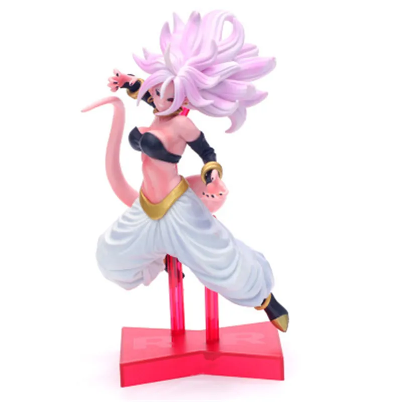 Dragon Ball Z Special Majin Buu Android 19 21 Girl Ultimate Form Ver. Фигурка DBZ Goku ПВХ Модель 22 см|Игровые
