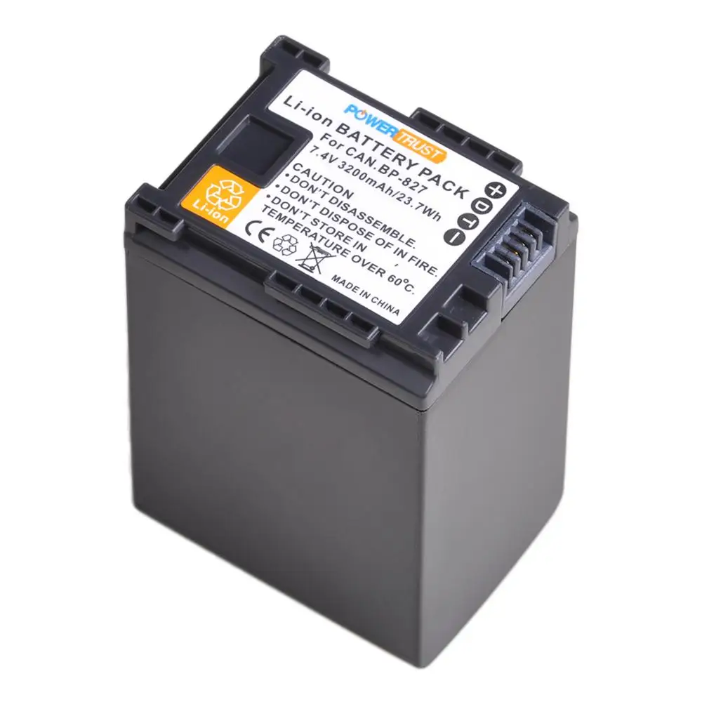 Аккумулятор 3200 мА · ч BP-827 BP 827 двойное зарядное устройство USB для Canon XA10 HG20 HG21 LEGRIA HF