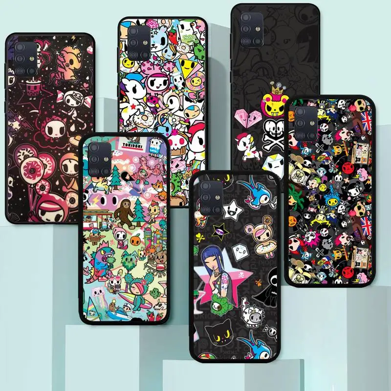 

Japan Tokidoki DIY Luxury Phone Case For Samsung A50 A51 A71 A12 A72 A52 A32 A02 A20E A31 A40 A70 A80 Fundas coque