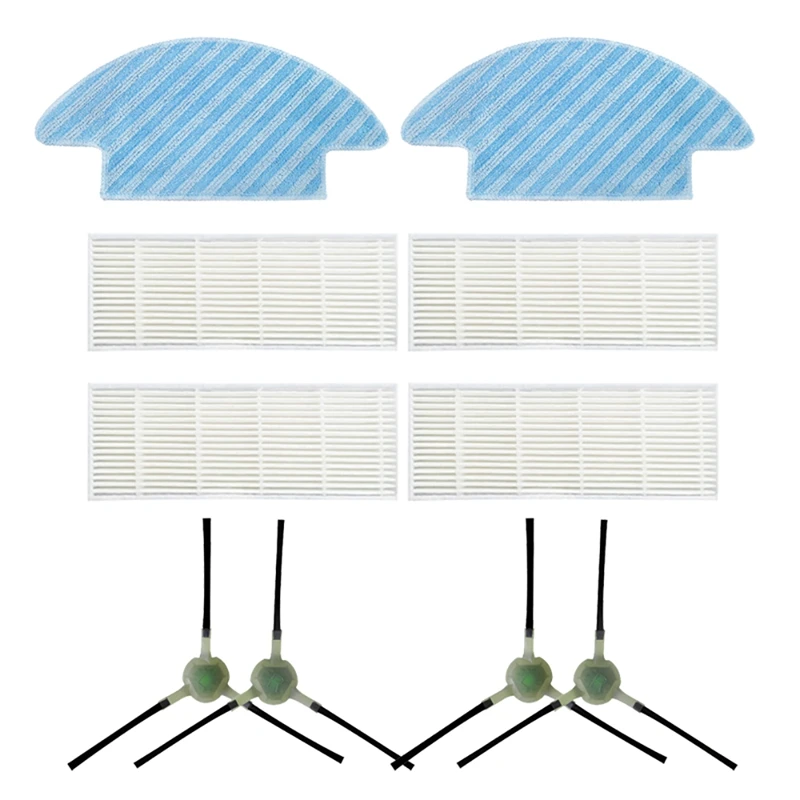 

Mop Cloth Hepa Filter For Lefant M210 M210S M210B M213 Robot Vacuum Cleaner Hepa Filter Spin Side Brush Spare Packs