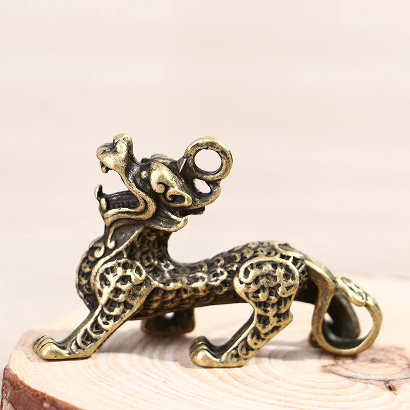 

2022 Zodiac Year Of Tiger Tiger Gold Pendant Keyring Key Chain New Year Gift