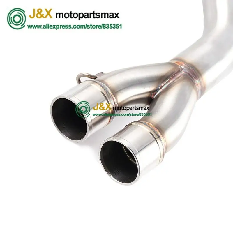 Выхлопной глушитель мотоцикла контактная средняя Соединительная труба полная