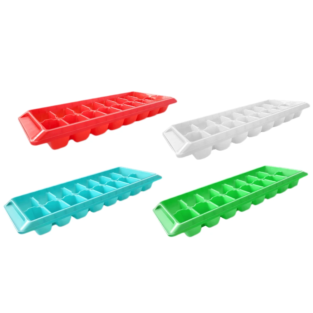 Форма для подноса кубиков льда с 16 отверстиями легко снимается большая форма