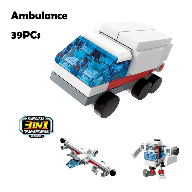 HIPAC 30 стилей высокотехнологичные строительные блоки Фигурки игрушки для детей