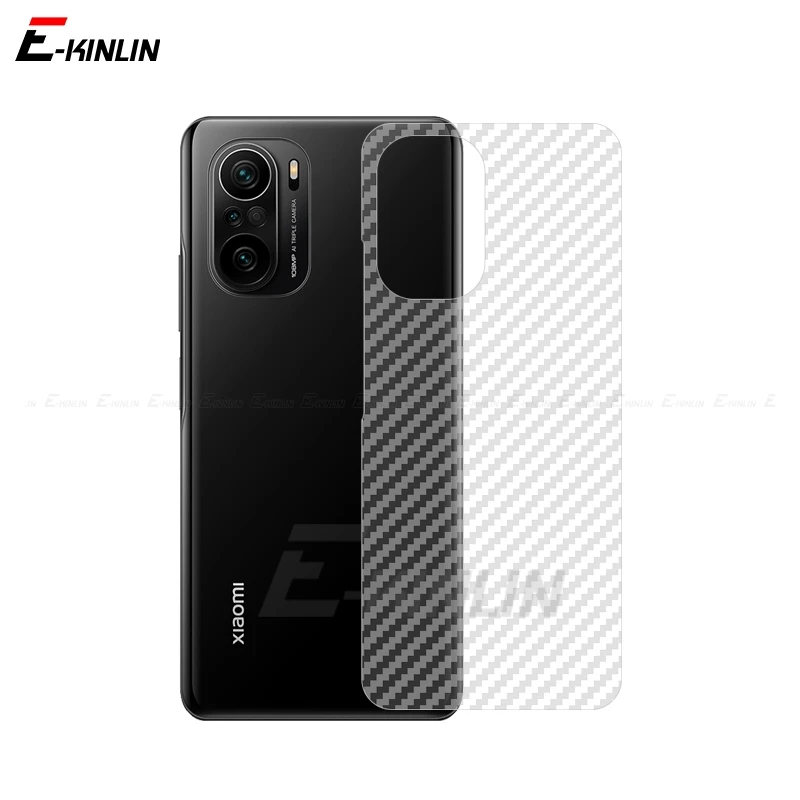 Задняя пленка из углеродного волокна для Xiaomi Mi 12 12S 12X 11X 11i 11T 11 10i 10T Note 10 Ultra 9T 9 Lite Pro