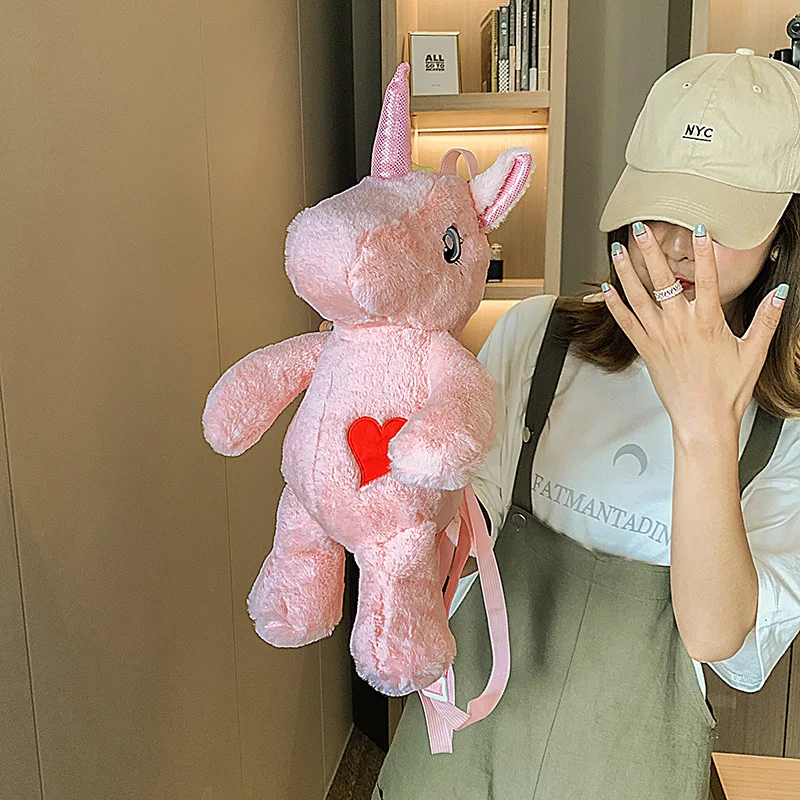 Рождественский милый детский рюкзак с изображением единорога | Багаж и сумки