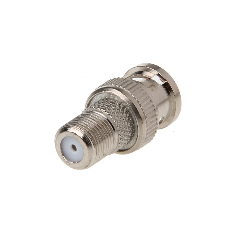 

10Pcs/Set BNC Male Plug to F Female Jack Coax Connector Adapter For CCTV Camera