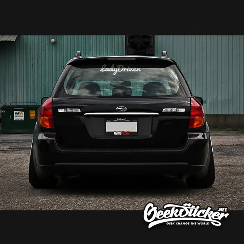 Автоледи Водонепроницаемый авто лобовое стекло автомобиля наклейка на ветровое