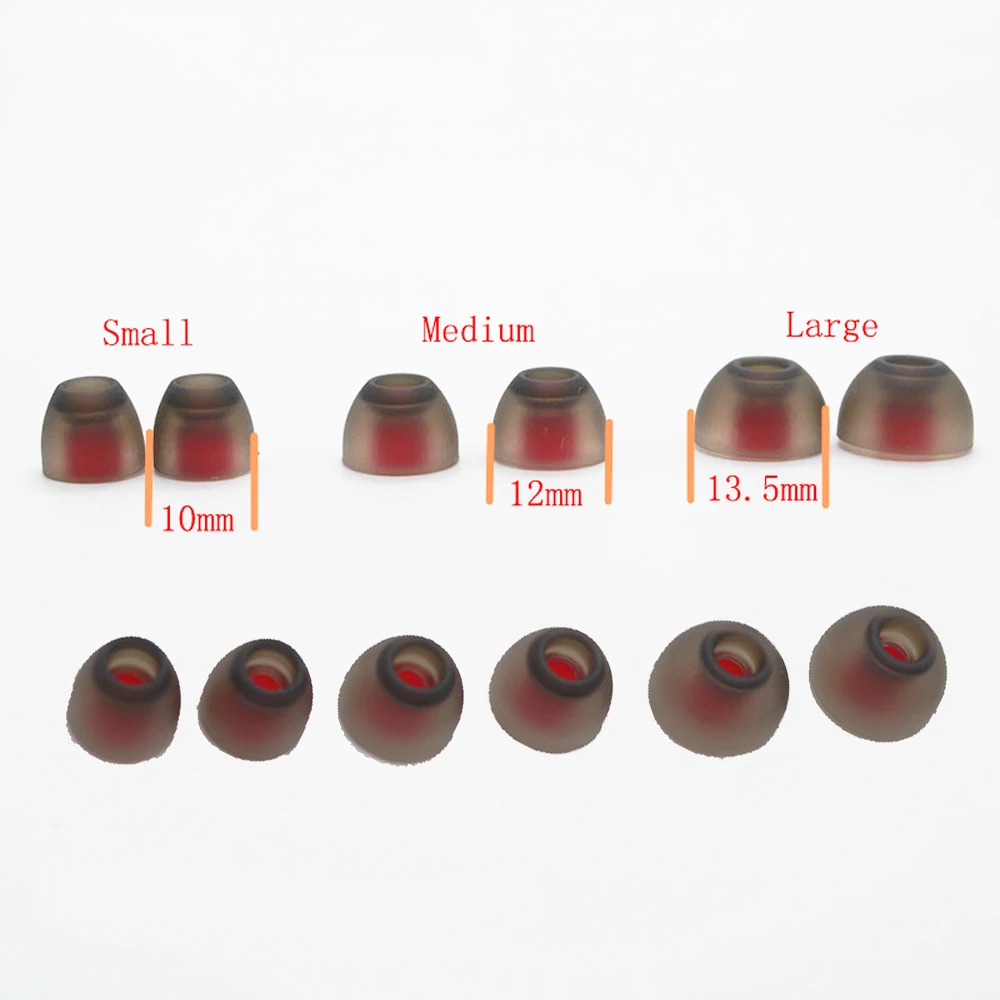 Сменные силиконовые наушники вкладыши гели для наушников JBL накладки вкладышей