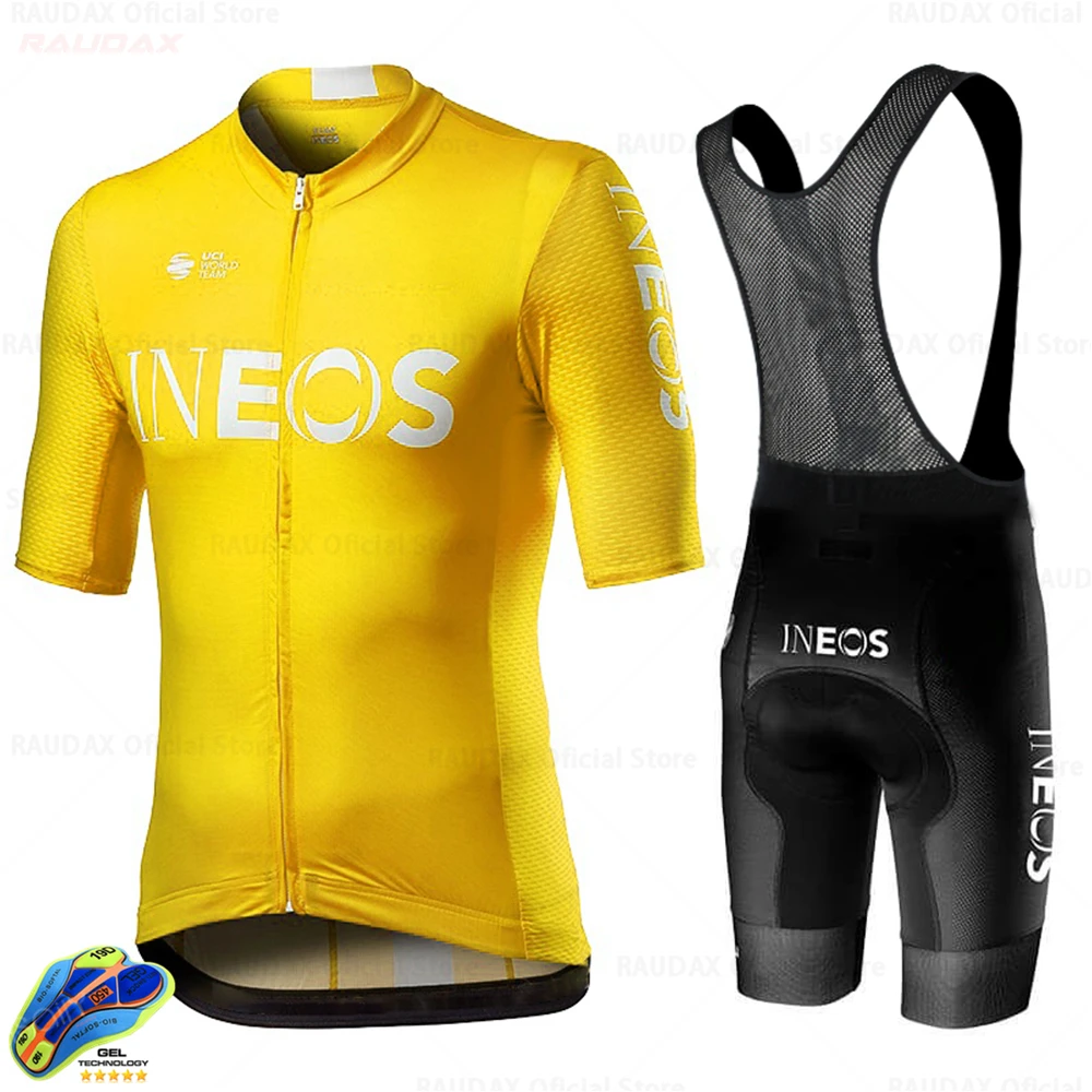 2020 Pro Team INEOS летний комплект Джерси для велоспорта дышащие спортивные майки