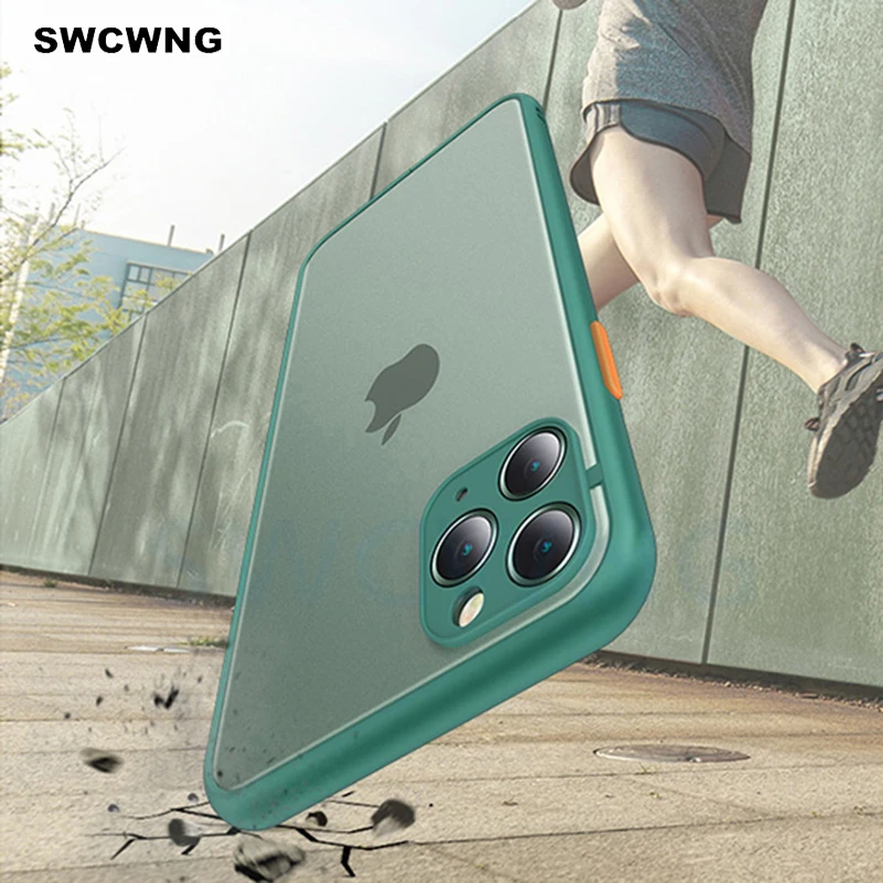 Защитный бампер для камеры чехлы телефонов iPhone 11 Pro Max XR XS X 8 7 6 6S Plus SE2020 матовая