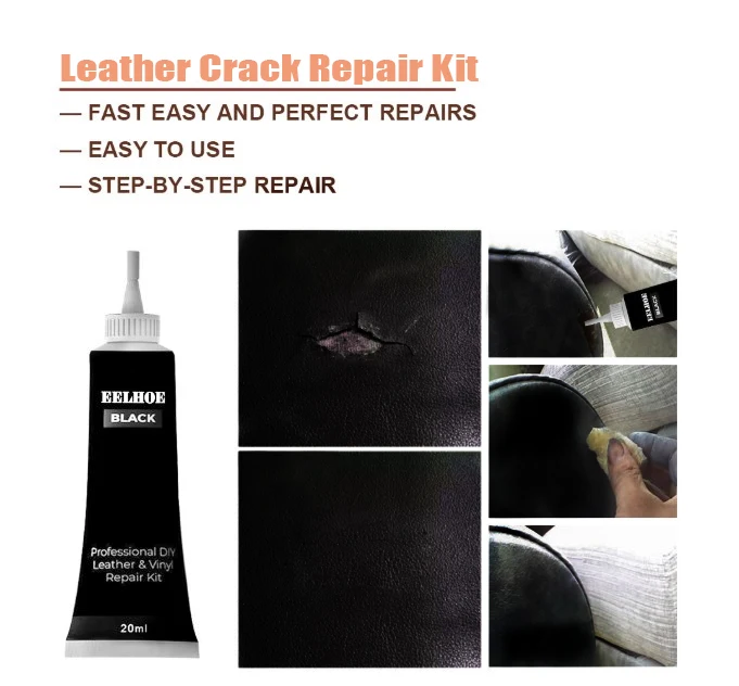 Набор для ремонта кожаных и виниловых покрытий 20 мл | Автомобили мотоциклы