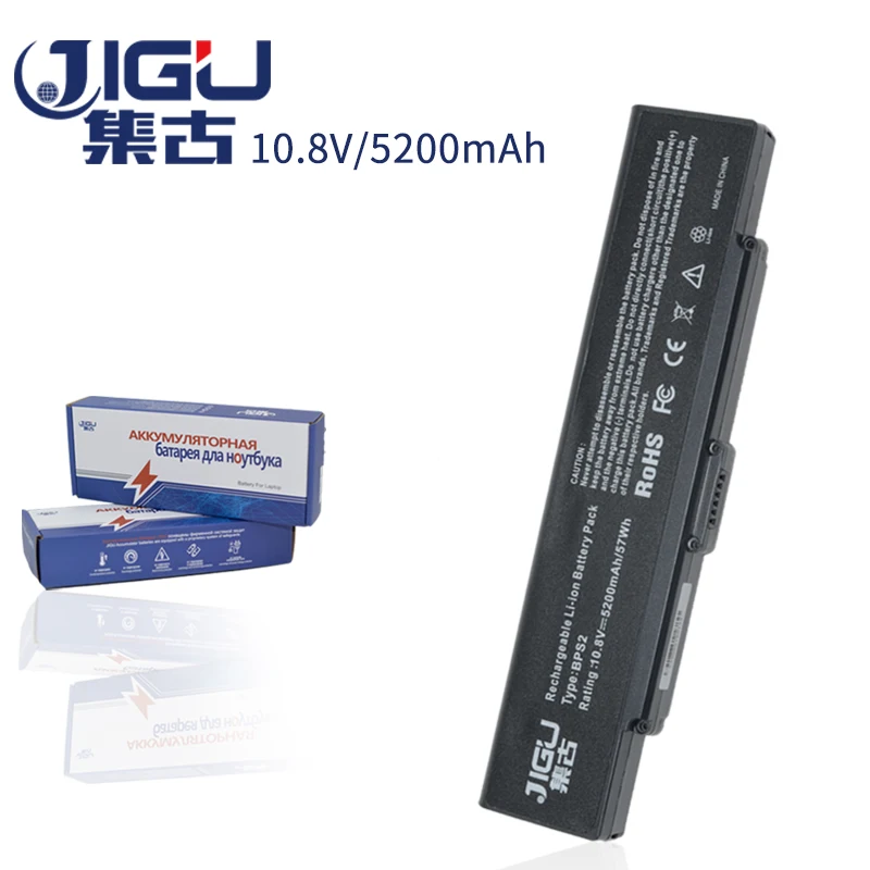 

JIGU 6 Cells Laptop Battery FOR SONY FOR VAIO VGN-FS742/W VGN-S72PB/B VGN-AR11 VGN-FE53 VGN-AR21 VGN-S240 VGN-S380