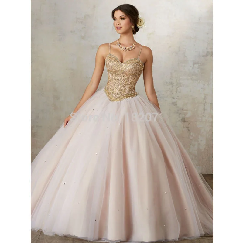 

Пышные дешевые платья Quinceanera, бальное платье, Стразы бисером, красивые платья 16