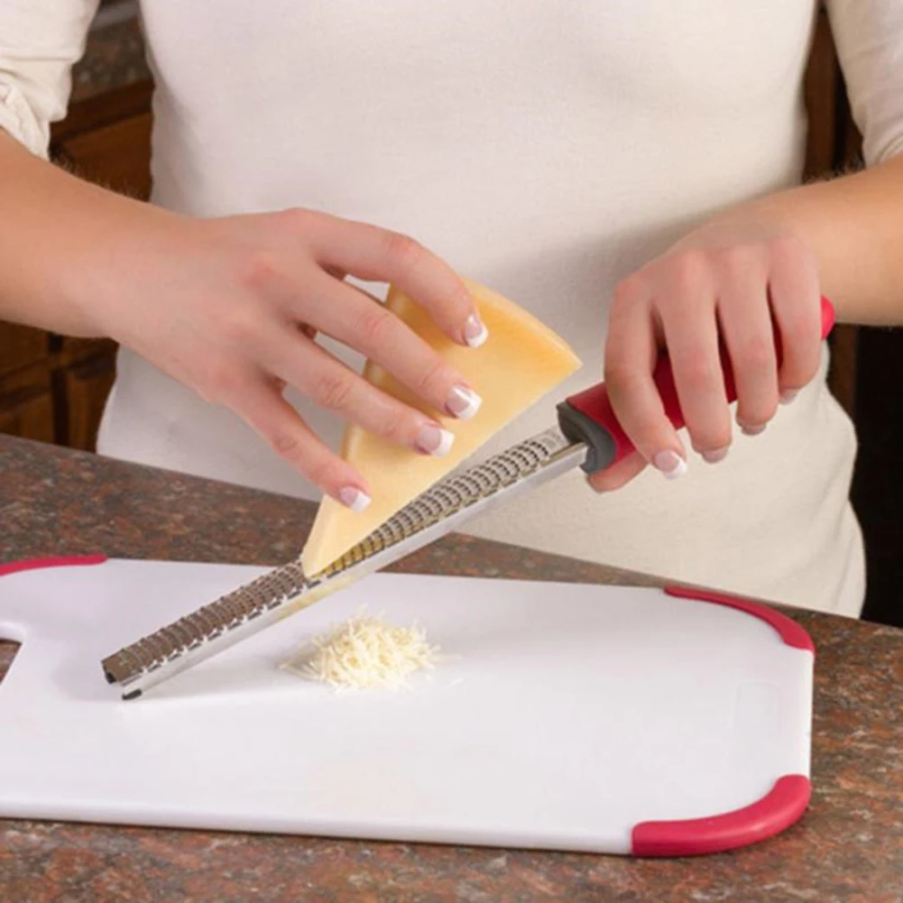 Терка для сыра Zester измельчитель имбиря лимона ручной плоский инструмент