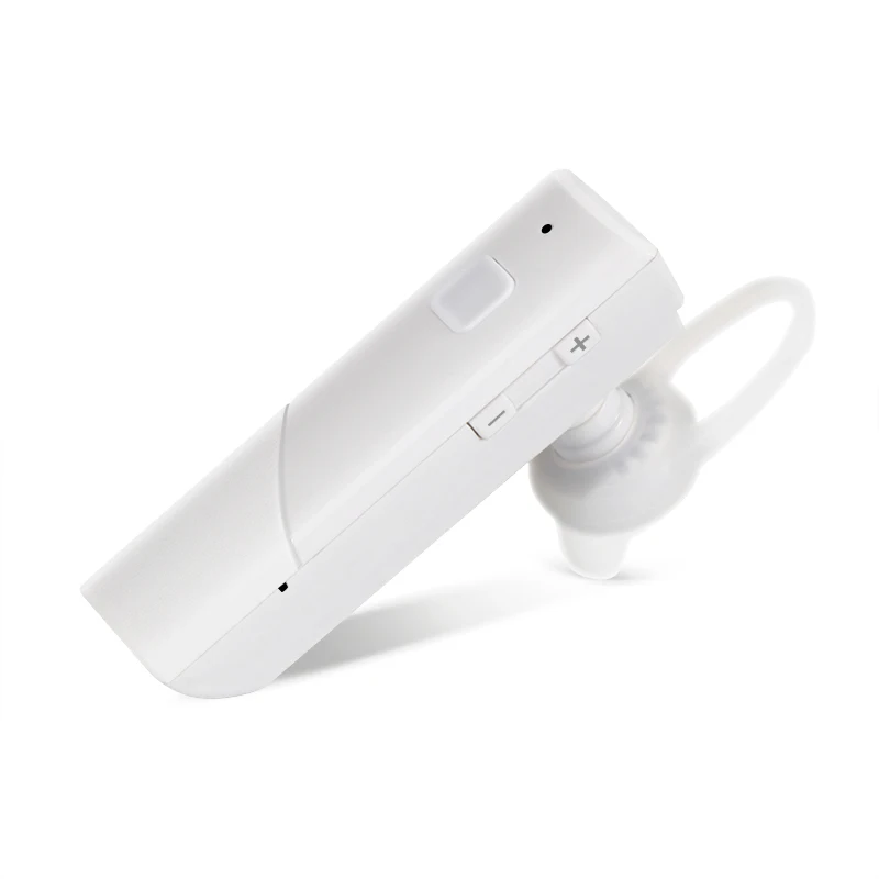 White IKSNAIL бизнес Bluetooth наушники Беспроводная стерео Спортивная гарнитура с микрофоном наушники громкой связи Наушники для смартфона наушник - Цвет: White